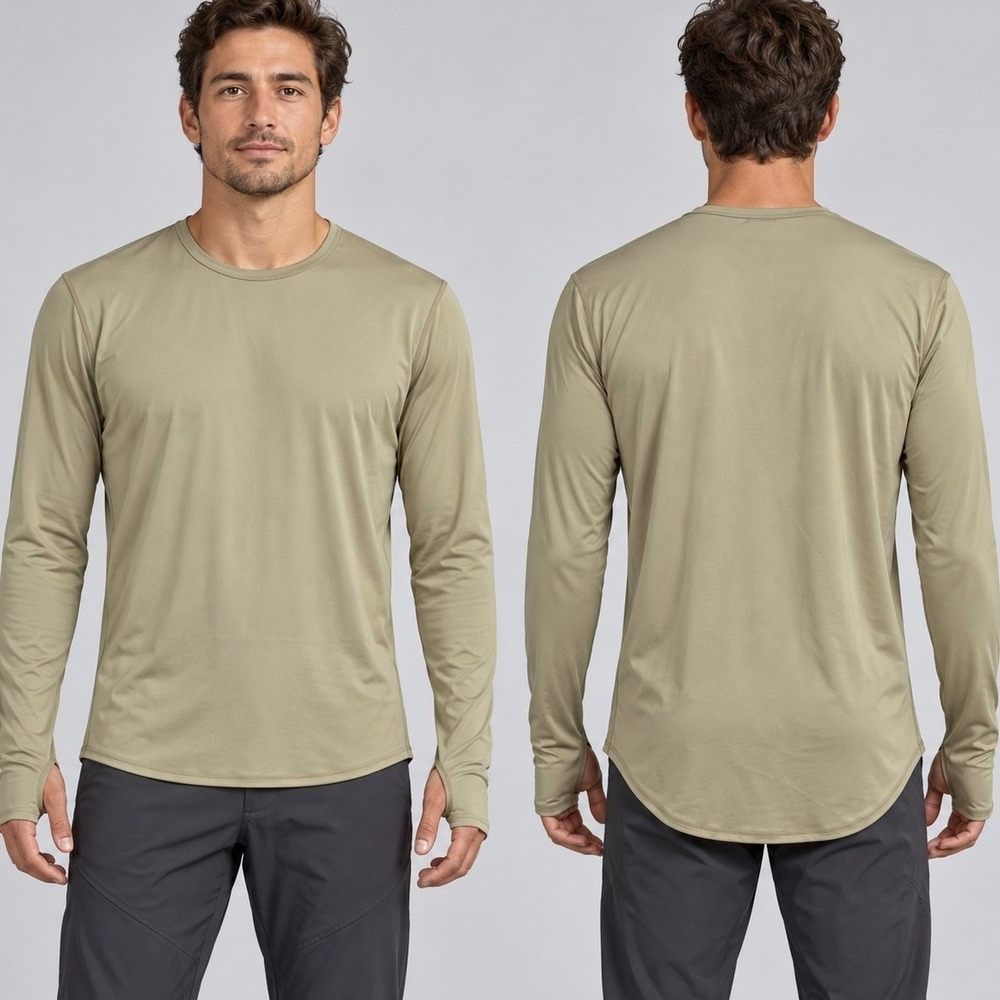 Official US Army Issue Gen III ECWCS Level 1 Silkweight Undershirt Tan Medium